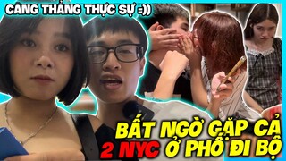 HÙNG AKIRA HẸN HÒ VỚI NGƯỜI YÊU MỚI BẤT NGỜ GẶP 2 NYC QUỲNH MAI VÀ AMI Ở PHỐ ĐI BỘ, HÔN NHAU LUÔN?