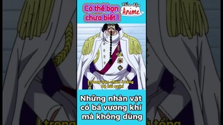 Nhân vật có haki nhưng không sử dụng #onepiece #shorts