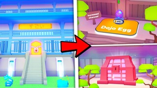 NOWY ⛩️DOJO UPDATE⛩️ w PET SIMULATOR X i 💎NAJLEPSZY SPOSÓB NA GEMY💎 i 🦑WYDROPIŁEM HUGE🦑 | ROBLOX