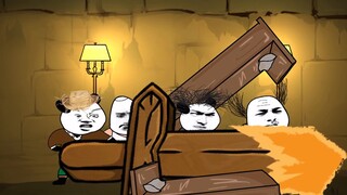 I accidentally buried the whole village.