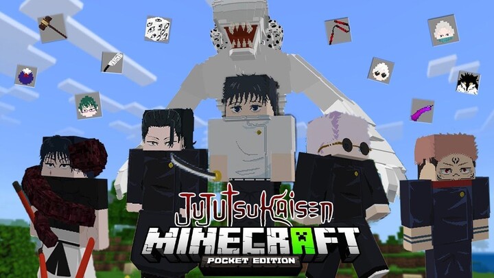 รีวิวแอดออน "มหาเวทย์ผนึกมารสุดเจ๋ง" ใน Minecraft มือถือ?🔥 (Jujutsu Kaisen) | Minecraft รีวิว Addon