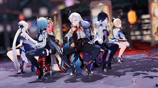 Teyvat formed a female group DUN DUN