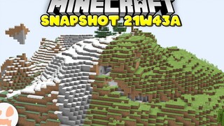 การผสมผสานโลกใหม่ ก้อนที่ลึกกว่า และอีกมากมาย! Minecraft 118 Snapshot 21w43a