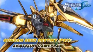 Gundam Seed Destiny Rengou vs Z.A.F.T (PS2): Akatsuki Gameplay