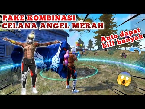 PAKE KOMBINASI CELANA ANGEL MERAH / ANGELICAL SPRINTER AUTO DAPAT KILL BANYAK DI SOLO VS SQUAD