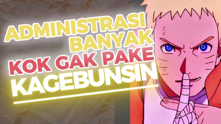 Kenapa NARUTO Nggak Pakai KAGEBUNSIN Buat Urus ADMINISTRASI?