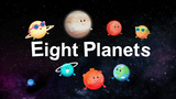 Eight planets kids rhythm song featuring Humpty Dumpty 😃