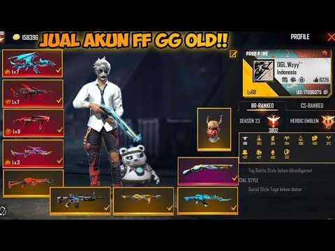 JUAL AKUN FREE FIRE GG OLD ! BANYAK ITEM OLD? WAJIB BELI HARGA CUMA 100K!! BURUAN BELI KEBURU HABIS!