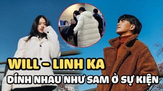 Will và Linh Ka dính nhau như sam tại sự kiện, ngồi cạnh nhau lại có hành động đáng ngờ