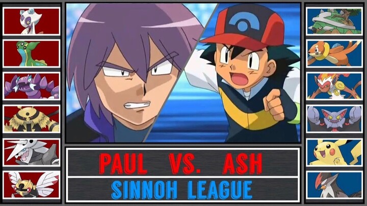 [ AMV ] Ash vs Paul | Phố đã lên đèn remix