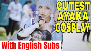 Taptap Genshin Event - POV of Ayaka Cosplayer (SixTwo2)