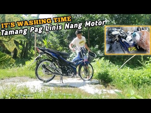 It's Washing Time | Tamang Pag Linis Nang Motor | Keno Vlog's