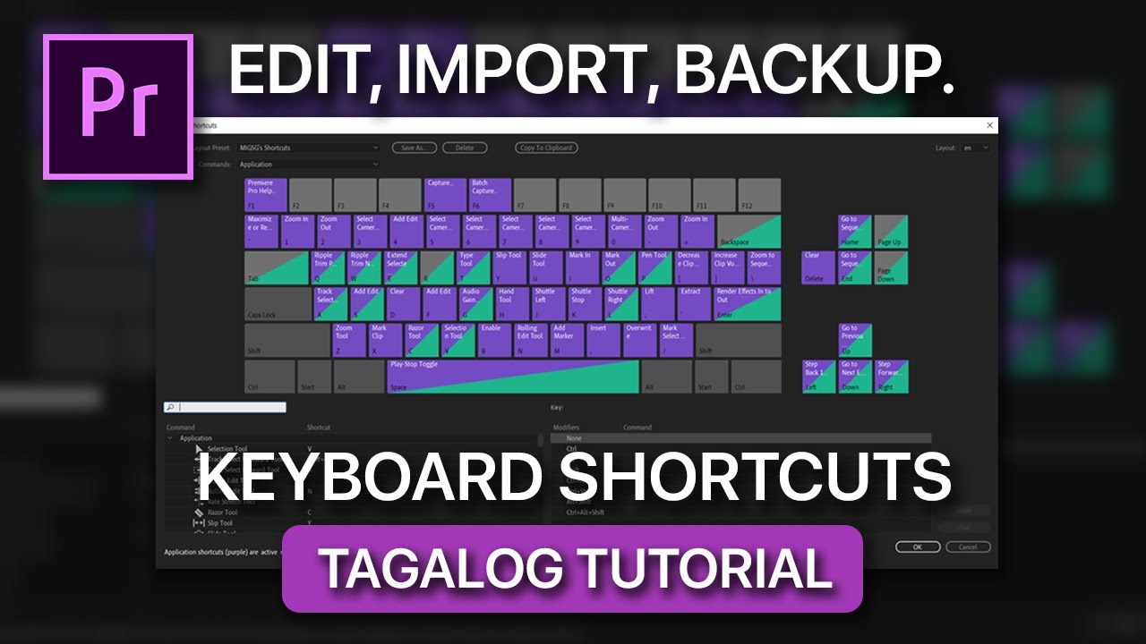 adobe premiere keyboard shortcuts location