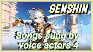 Songs sung by voice actors 4