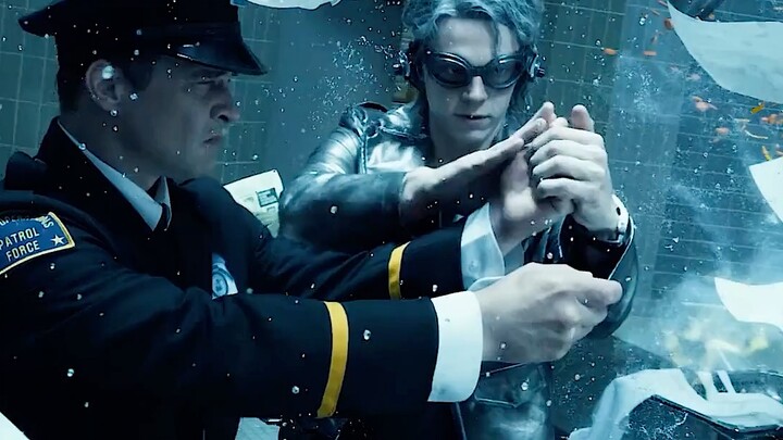 In this movie, Quicksilver is simply an open-level existence #X-Men#