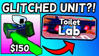NEW GREEN LASER CAMERAMAN vs NEW TOILET LAB?! (Toilet Tower Defense)
