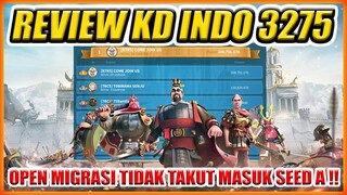 REVIEW KD INDO TERKUAT ROK 3275 SIAP MASUK SEED A KVK 2 !! TOP POWER 200 JUTA HOKAGE !!