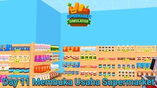 Mengumpulkan Uang Sebanyak Mungkin Untuk Memperbesar Supermarket! |My Supermarket Simulator Part 11