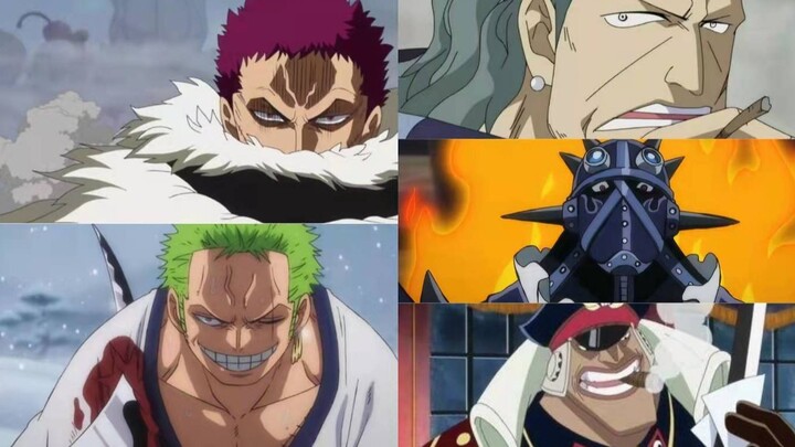 Anime|One Piece|Let's Feel the Real Strength of the Pirate Regiment!!!