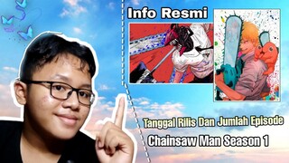 Tanggal Rilis Chainsaw Man Dan Jumlah Episode Season 1 nya (Resmi)