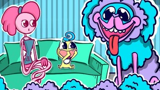 Thực hiện (HuluWuluAnimations) Cuộc sống hàng ngày của Chân dài mẹ Phần 6 // Hoạt hình Poppy Playtim