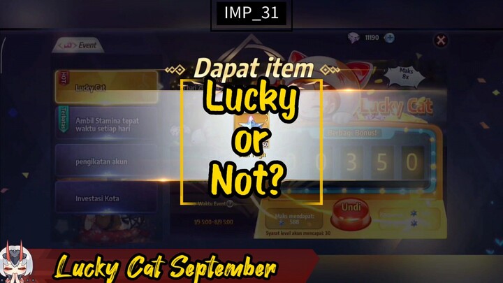 Lucky Or Not?