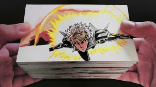 วาดภาพฉากต่อสู้ของ Saitama และ Genos 285 แผ่น