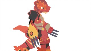【江敖/DC2动画/斗龙战士1】自制模型展示：斗龙王达力古