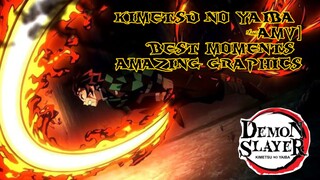 THE BEST MOMENTS AMAZING GRAPHICS FIGHTING KIMETSU NO YAIBA/DEMON SLAYER [AMV]