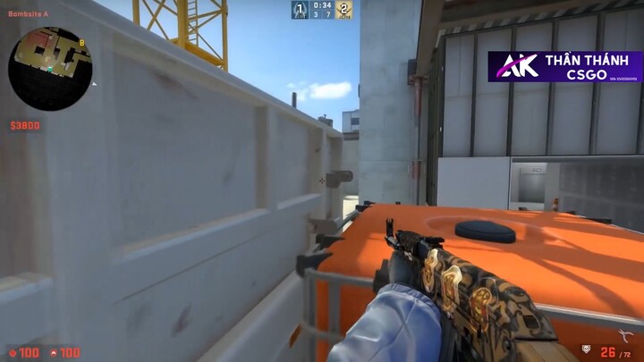 Chiến thuật chiếm site cực tốc độ #CSGO