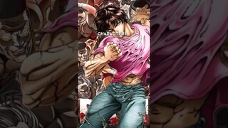 BAKI characters are NOT normal. #shorts #baki #meme #fyp #fypシ #foryoupage #short #explore #anime