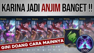 Kalo Publik Tau NGERI NYA Karina Sekarang, Bakal Jadi REBUTAN di RANK - Mobile Legends