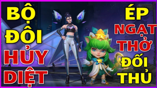 LMHT Tốc Chiến _ Cặp Đôi KAISA Kết Hợp LULU Đi Đến Đâu Là Quét Sạch Đến Đấy