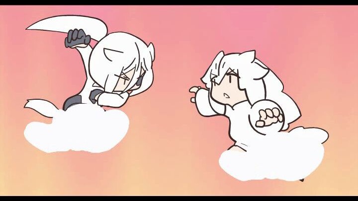 When you try to stop your cats from fighting, they become spirits (2)