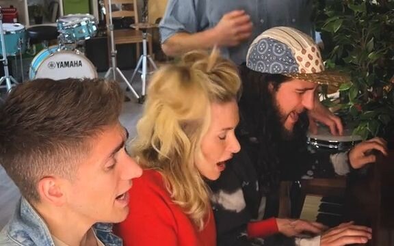 Today was a day of banging on the piano lid like a drum—original artist Becky Hill even cried after 