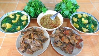 Cá Sặc Đồng Chiên Giòn Chấm Mắm Kiệu • Giăng Lưới Sau Cơn Mưa Chiều | MTQH