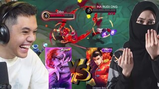 1 VS 1 Chou Sama DIBO!! Adu Mekanik Sama Ratu Assasin!! - Mobile Legends