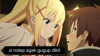 #KompetisiKreasiUnggahan4 , si nolep punya firasat buruk ama ni cewek blonde