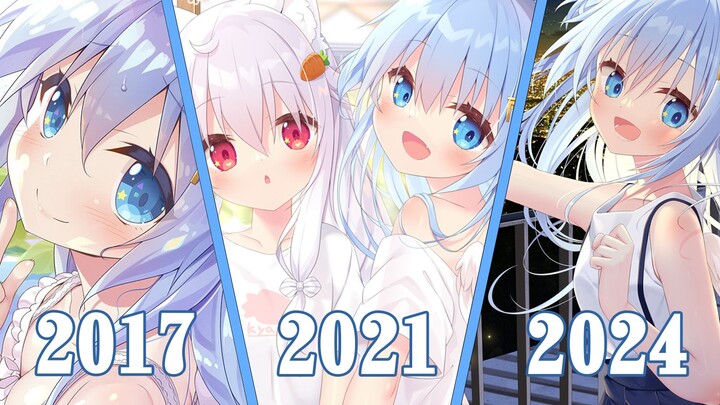 【Night Mitsuki】Chronology of changes in painting style