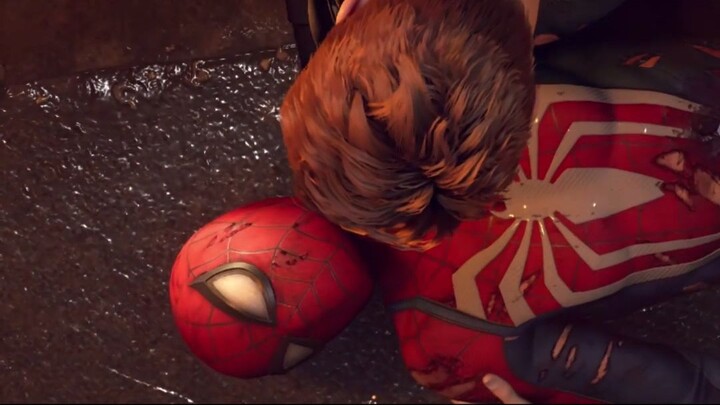 SPIDERMAN OBTIENE EL SIMBIONTE☠️🕷️#spiderman #ps5 #gameplay #shorts