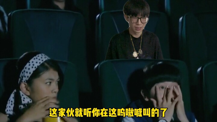 The movie theater has no air conditioning to begin with, so it’s already pretty noisy.