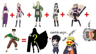 2x gambar WOW PARAH SIH... tsunade sakura hinata ino tenten temari JADI SATU