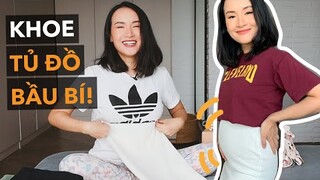 Tủ quần áo bầu của mình có gì