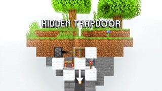 Cara Membuat Hidden Trapdoor - Minecraft Indonesia