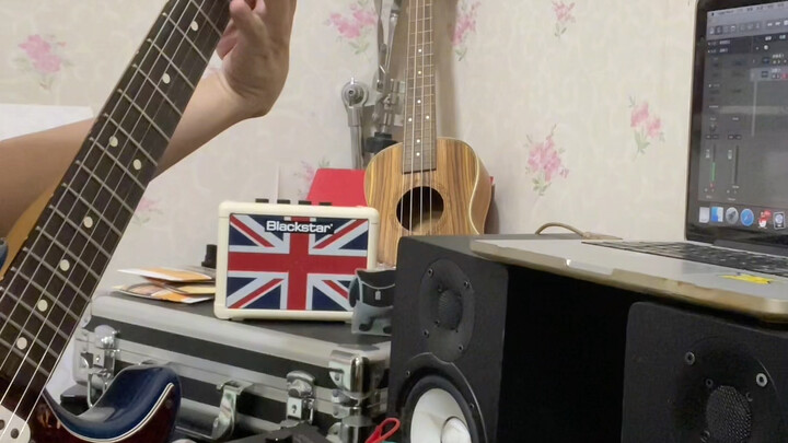 If the electric guitar is connected to water