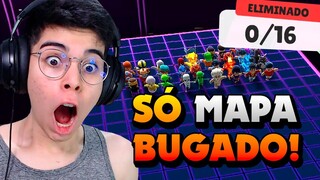 SÓ VAI VALER MAPA BUGADO NO STUMBLE GUYS!