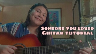 Someone You Loved - Lewis Capaldi || Guitar Tutorial | Easy chords & Strumming
