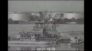 Port in Abadan, Iran, 1950s - Archive Film 1064539