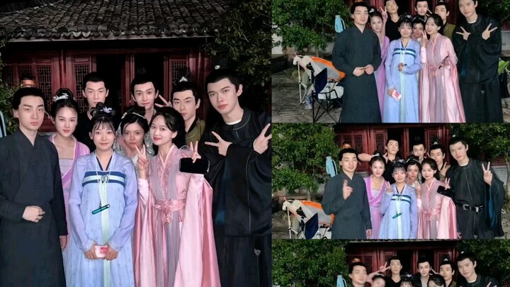 Một bức ảnh chụp cùng dàn diễn viên của Feng Xing mà bạn chưa từng thấy trước đây, một gia đình thật