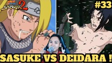 Sasuke Uchiha VS Deidara Akatsuki Full Fight ! Naruto Shippuden Ultimate Ninja Storm 2 Indonesia